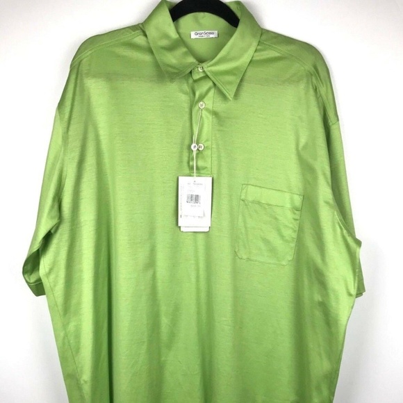 Gran Sasso Men's Polo Shirt Size XL Made In Italy - Picture 1 of 5
